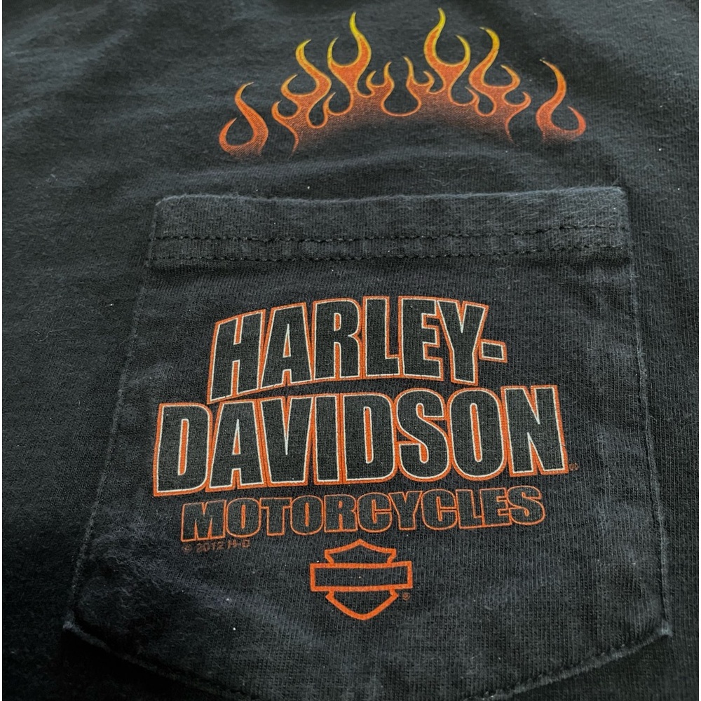 Harley Davidson Men’s 3XL Short Sleeve Pocket T. Barely worn!